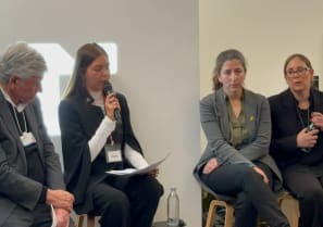  Hostages and Missing Families Forum meet with 150 world senior CEOs on Wednesday, January 17, 2024.