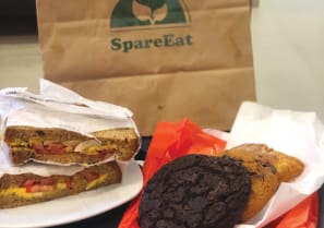  SPAREEAT PROVIDES its users with a surprise bag of food from its many partner businesses. You never know what you’re going to get.