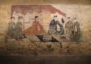  Han Tomb Mural, Luoyang.