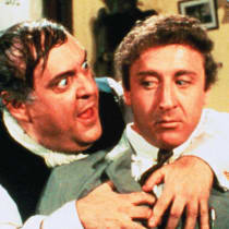 ZERO MOSTEL and Gene Wilder in ‘The Producers’