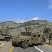 IDF forces seen on Mount Dov