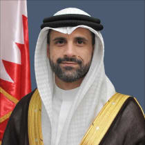 Bahrain's Ambassador to Israel Khaled Yousif al-Jalahama.