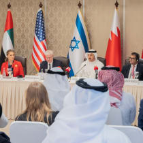  Representatives of the UAE, US, Israel, Bahrain Morocco and Egypt at the Steering Committee of the Negev Forum, June 27, 2022. 