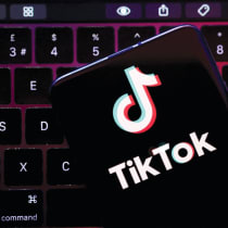  An illustration of the TikTok logo.