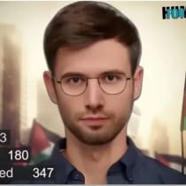  Iran has disrupted online television services and replaced them with a fake news video