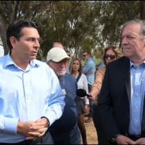 US Secretary of State Mike Pompeo Visits Israel’s Southern Communities with Leading Businessman Philanthropist Yossi Sagol and MK Ambassador Danny Danon, To Witness October 7 Devastation.