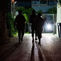  Fuerzas de seguridad israelíes operan en Cisjordania, 20 de marzo de 2024.