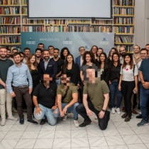  Estudiantes israelíes en la inauguración del "Programa Habla de Oriente Medio" de la JCPA