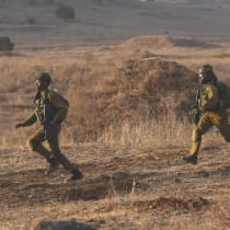 Israel army reserves train in October