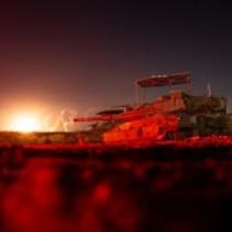  Tanques de la Brigada 401 entran en Rafah oriental, 8 de mayo de 2024