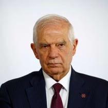  El jefe de la política exterior de la Unión Europea, Josep Borrell, asiste a una rueda de prensa en el marco de una Conferencia Humanitaria Internacional para Sudán y los países vecinos en el Quai d'Orsay de París, Francia, 15 de abril de 2024.