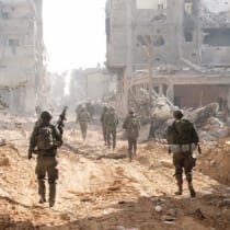  Equipo de combate de la brigada Nahal operando en Rafah , Franja de Gaza, 7 de junio de 2024