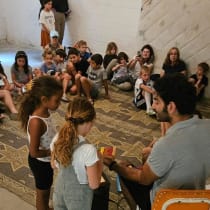  Evacuees from the North at the Yehuda Hotel
