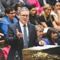  UK PRIME MINISTER Keir Starmer speaks in the House of Commons last week. Israelis are left wondering: ‘Who can we turn to for support?’ The answer, increasingly, seems to be: ‘Ourselves alone,’ the writer maintains. 