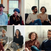 Four couples discuss the challenges of their relationships in Freedom through Commitment.