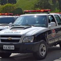  Coche de policía de Sao Paulo.