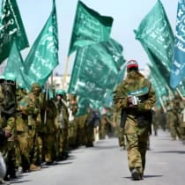  Desfile de Hamás en Gaza 