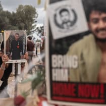 Family members of October 7 victims grieve over loved ones' deaths at the site of the Nova music festival a year after the Hamas massacre.