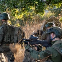  Soldados de las IDF operando en el Líbano.