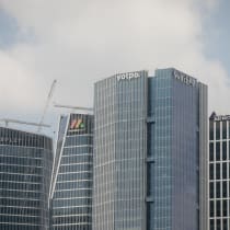  Highrises in Tel Aviv, July 14, 2024. 