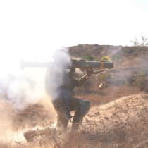 IDF soldiers operate in the Gaza Strip, December 25, 2024.