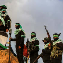  Terroristas de Hamás en Jan Yunis, 20 de febrero de 2025