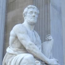  Estatua de Tácito en el Parlamento de Viena.