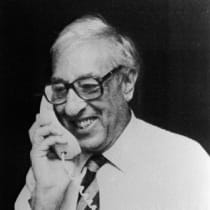  Biochemist Edmond Fischer. 
