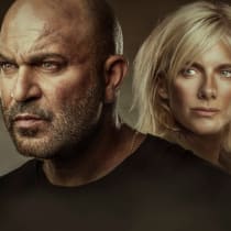 Lior Raz y Melanie Laurent en la quinta temporada de Fauda.