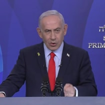 El primer ministro Benjamin Netanyahu anuncia un acuerdo sobre gas con Egipto por valor de 112 000 millones de NIS. 17 de diciembre de 2025. 