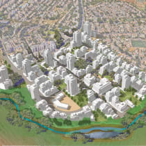 The urban renewal plan for the Yoseftal neighborhood in Kfar Saba.
