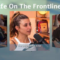 Life on the Line is a digital archive designed to document resesrvists' experiences. 