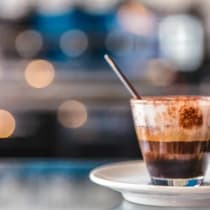 A cup of coffee