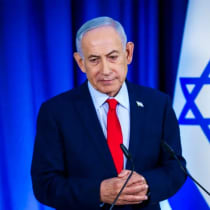 El primer ministro israelí, Benjamin Netanyahu, habla durante una rueda de prensa en Jerusalén, el 19 de marzo de 2026.
