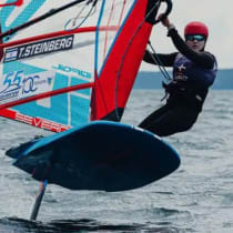 TAMAR STEINBERG, European windsurfing champion.