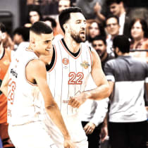 VASILIJE MICIC (22) and Yam Madar helped Hapoel Tel Aviv force a decisive Game 3 against Maccabi Rishon Lezion in their quarterfinals series