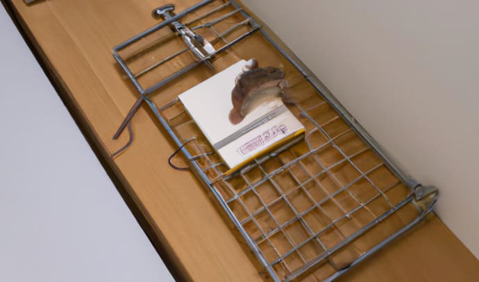 Premium Photo  Metal mouse trap cage indoor