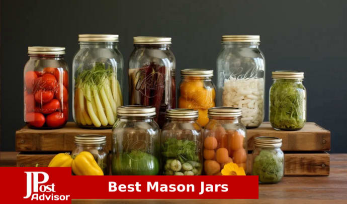10 Top Selling Mason Jars for 2023 - The Jerusalem Post