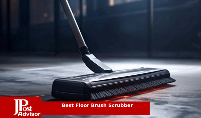 MR.SIGA Heavy Duty Grout Scrub Brush with Long Handle, Shower Floor Sc