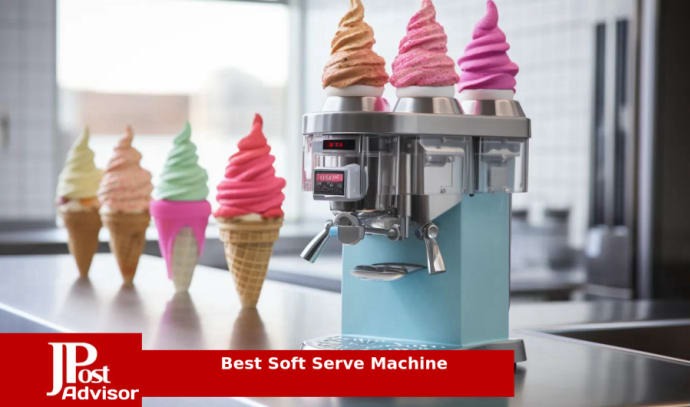 NutriChef NCIM30 - Frozen Dessert Maker - Electric Soft Serve & Sorbet  Machine (Frozen Yogurt, Ice Cream, Sorbet) 