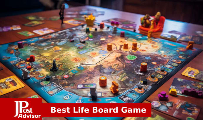 The Game of Life Game, Family Board Game, For Ages 8+, Pegs Come In 6 Colors