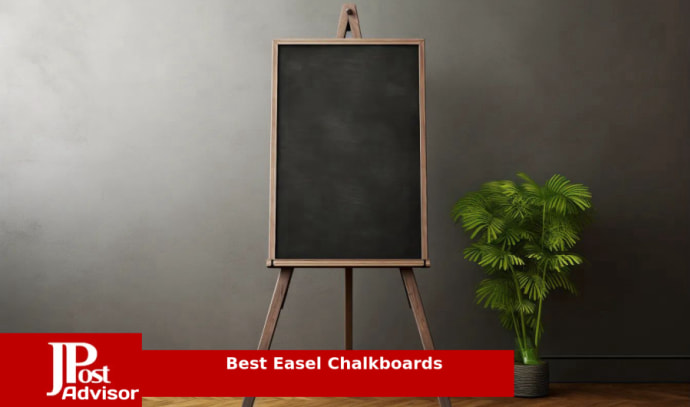 Chalk Board Sign Easel Stand Set - Standing Chalkboard Sign with Stand with  Liqu