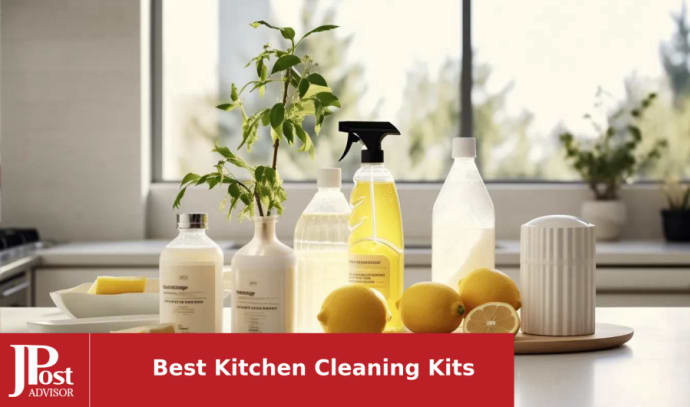 4Pack Kitchen Deep Cleaning Dish Scrub Brush Set Pots Bottles
