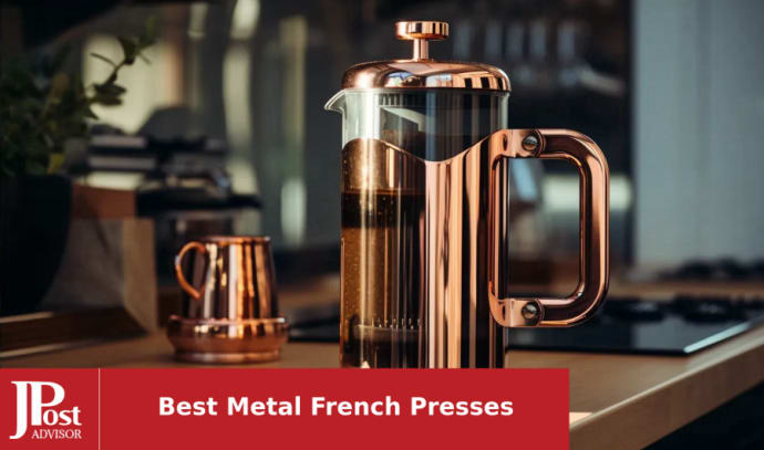 10 Best Selling Metal French Presses for 2023 - The Jerusalem Post
