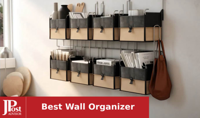 Maxgear Mesh File Holder Wall Organizer 3 Pockets Hanging File Organizers Wall