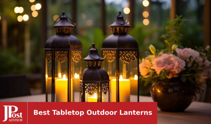 6 Best Tabletop Outdoor Lanterns Review - The Jerusalem Post