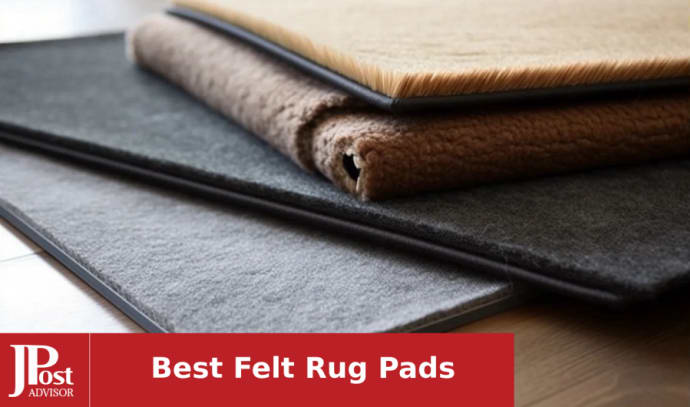 RUGPADUSA - Basics - 8'x10' - 1/4 Thick - 100% Felt - Protective  Cushioning Rug Pad - Safe for All Floors and Finishes Including Hardwoods