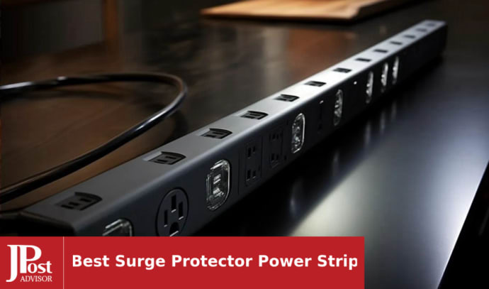 Surge Protector with Timer - High Yield 8 Outlet, Timed Surge Protector