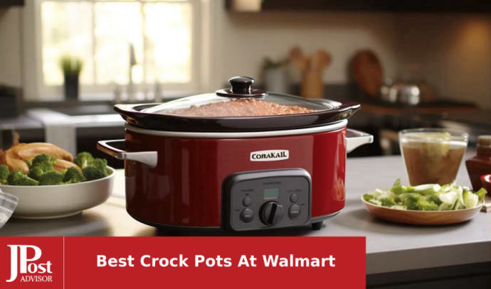 New 5 quart slow cooker. Large Crock Pot For, Family Size. Full Digital  Controls
