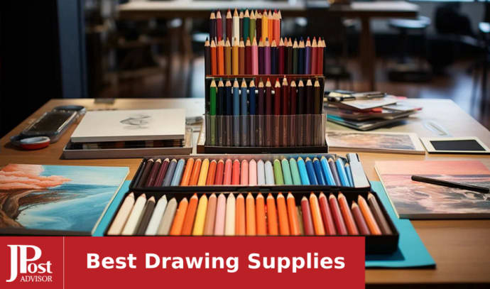 KALOUR 76 Drawing Sketching Kit Set - Pro Art Supplies with